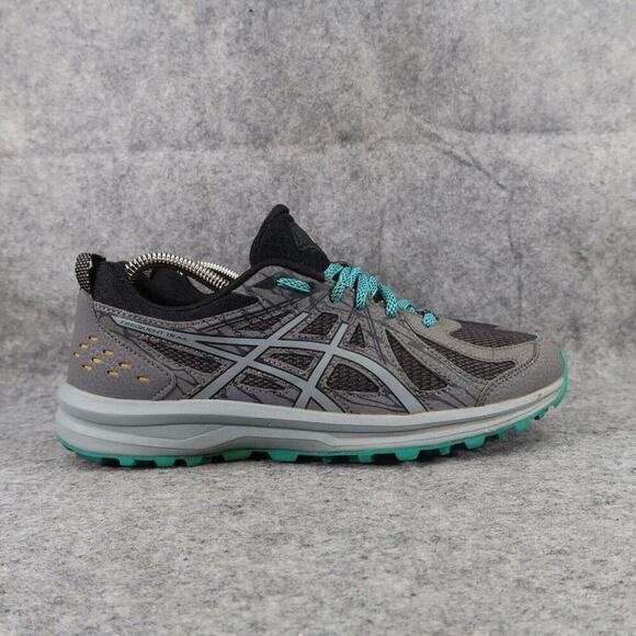 Asics Shoes Womens 9 Athletic Frequent Trail Running Hiking Outdoor Active Grey - Picture 2 of 16